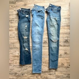 Set of jeans- $13 each/ $30 for all